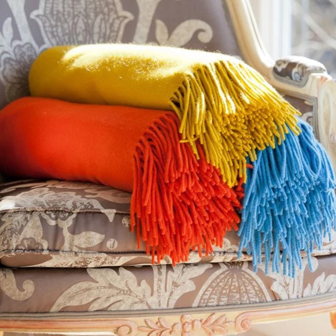 Kaschmir Plaid von Ulrike Hefel