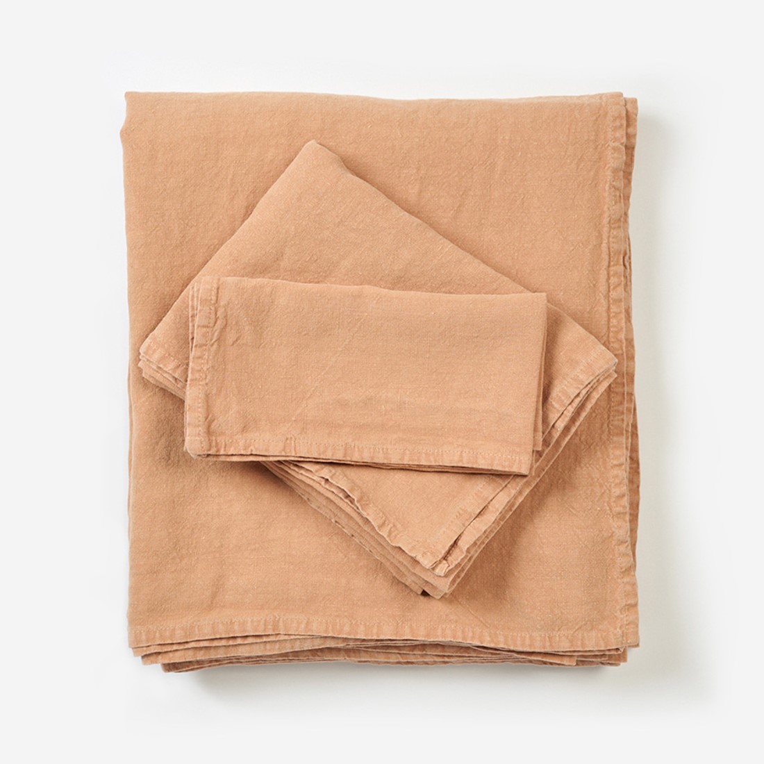 Lavie Tischwäsche Erik aus reinem Leinen Farbe sweet potato