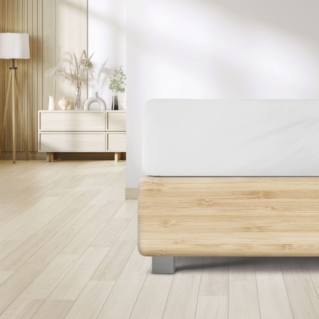 Tencel Lyocell Bettlaken Erba von Irisette in weiss - weich & atmungsaktiv