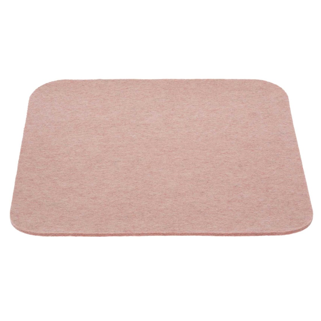 rosane Sitzauflage aus Filz von Disana