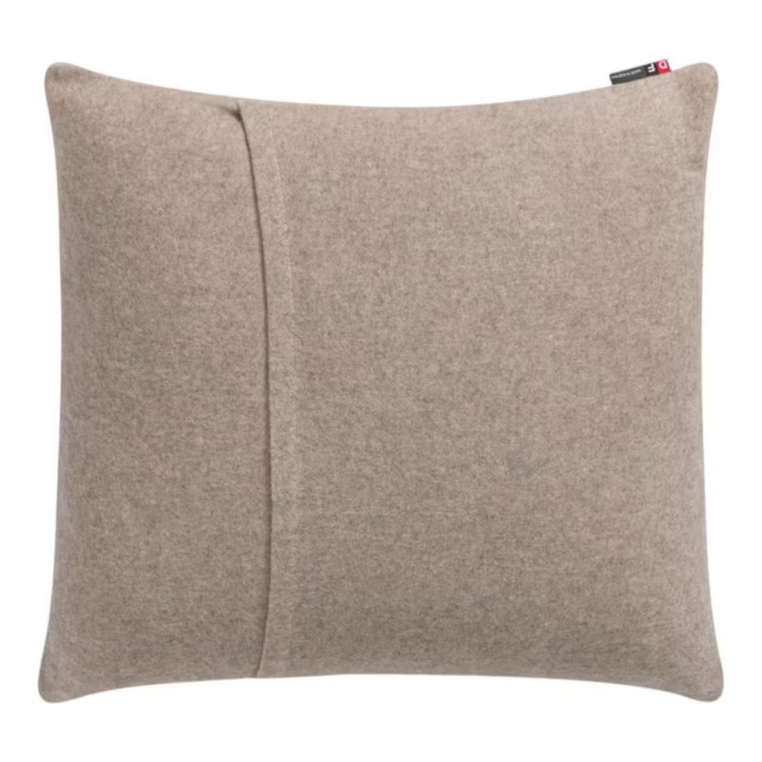 Silvretta Kissenhülle Hirsch (GRS) von David Fussenegger Farbe rauch Rückseite