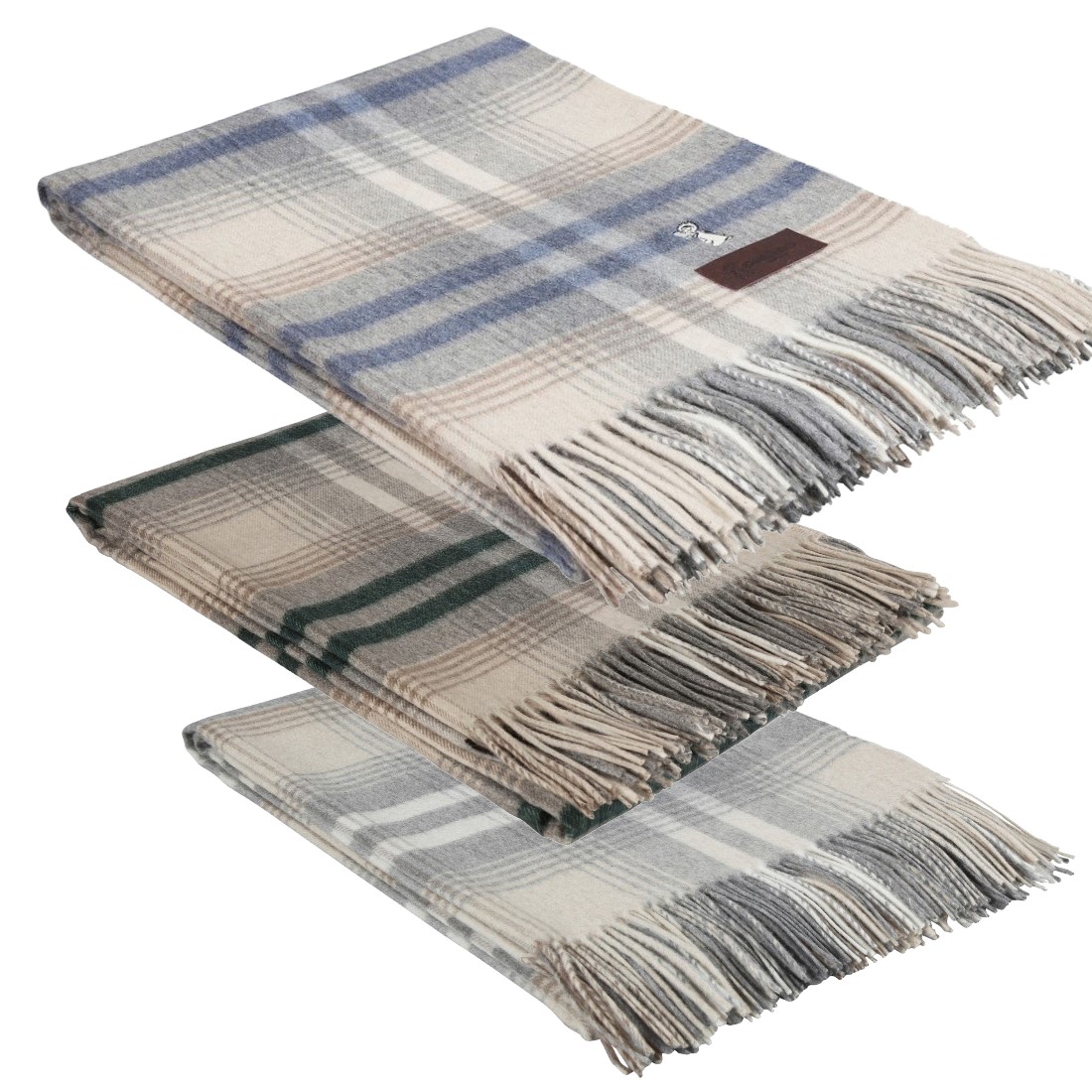 Karo Kaschmirplaid Zürich von Eskimo