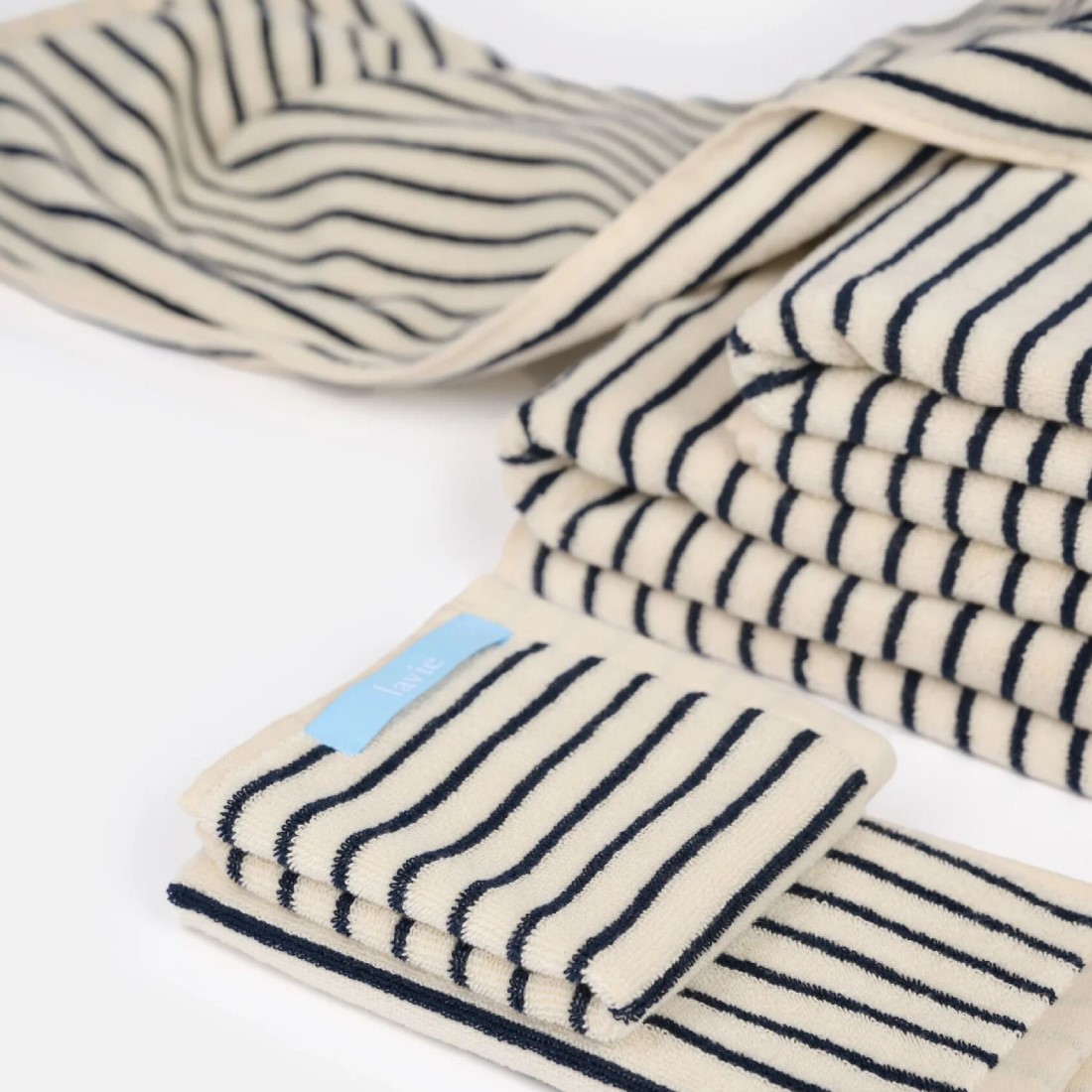 Lavie Frottierserie Tom aus Bio‑Baumwolle