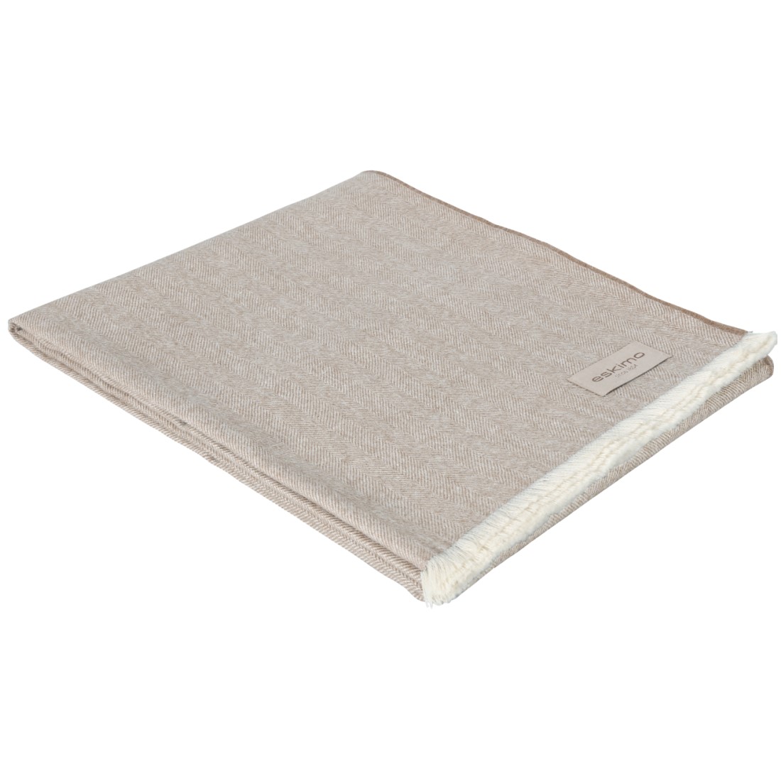 DIVINE Alpaka-Plaid Farbe casha 130x180 cm – leicht, weich und allergikerfreundlich