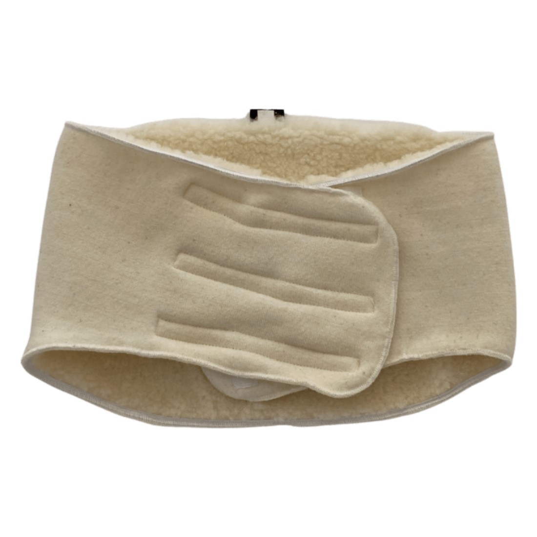 Elastischer Lendenwärmer aus Merinowolle