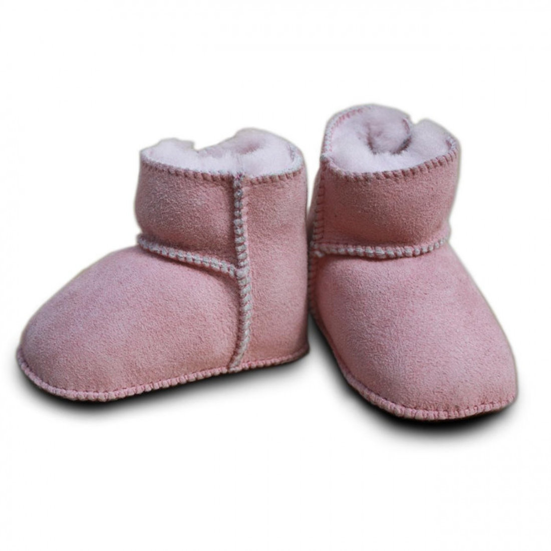 Heitmann Baby Lammfellschuhe mit Klettverschluss