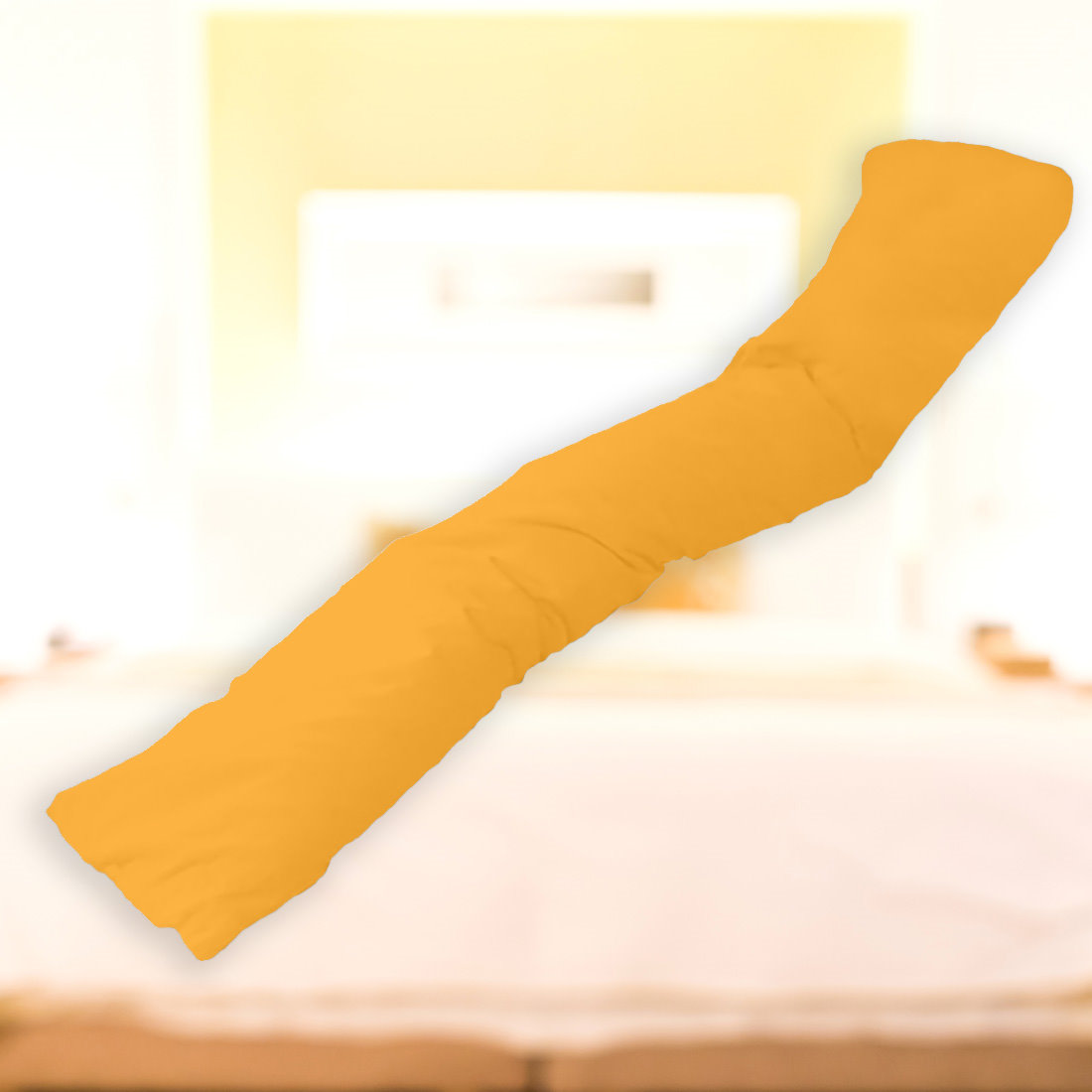 Seitenschläferkissen Bio Dinkelspelz mit Bezug