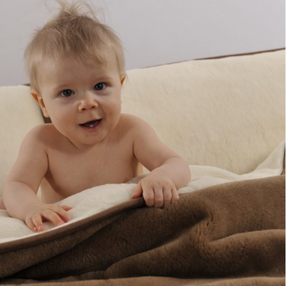 Flor Baby Bettdecke mit Kaschmir und Kamelhaar – Perfektes Schlafklima für Ihr Kind