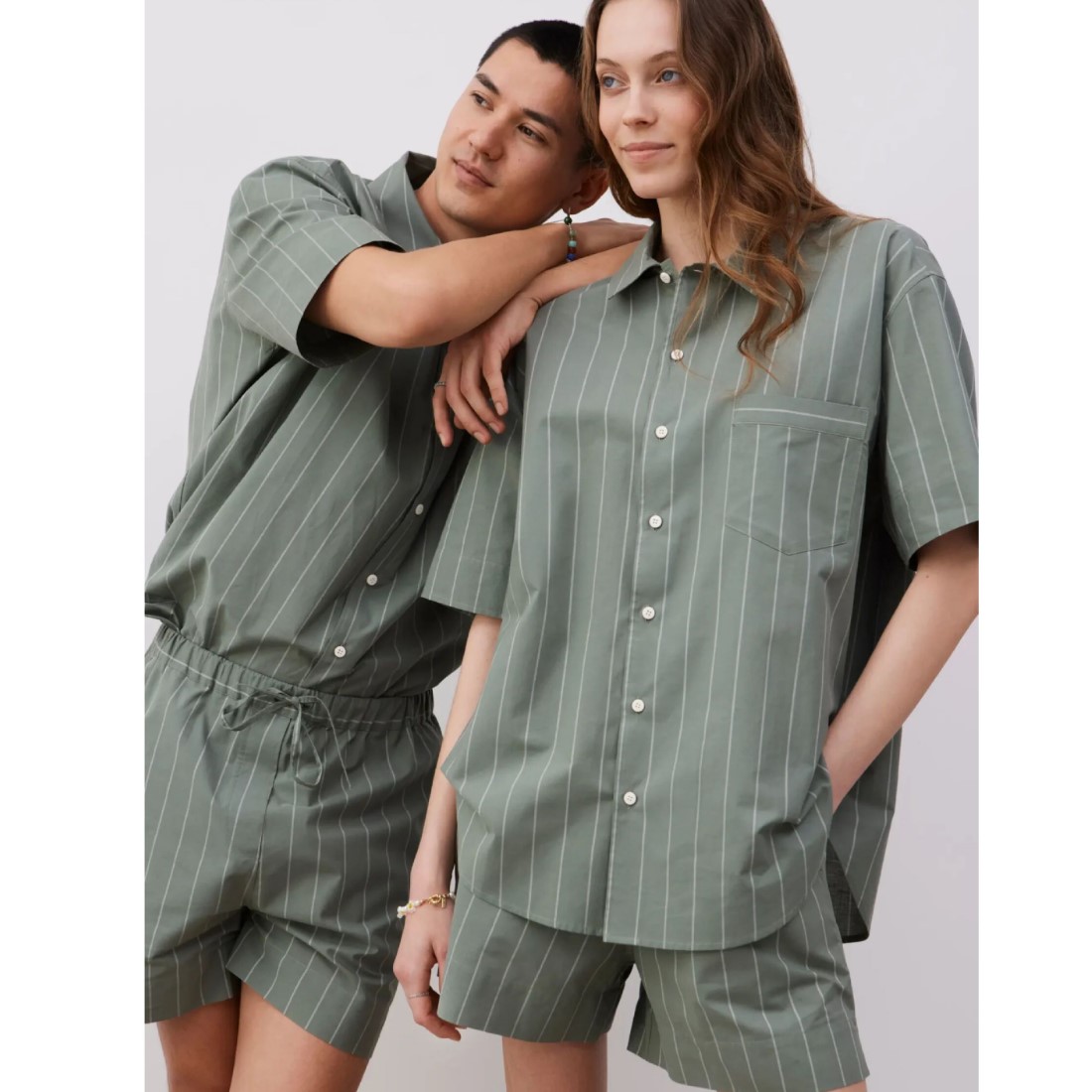 Lavie John Shirt aus Bio‑Baumwolle – gestreift