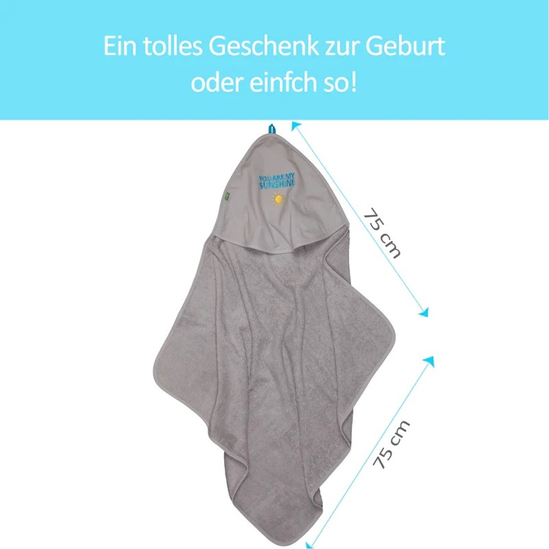 Smithy Kapuzenhandtuch SUNSHINE