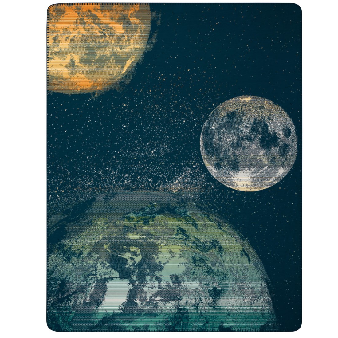 Biederlack Kinderdecke COSMOS