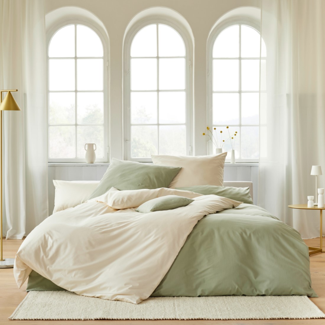 Cotonea Bio Feinsatin-Bettwäsche Premium