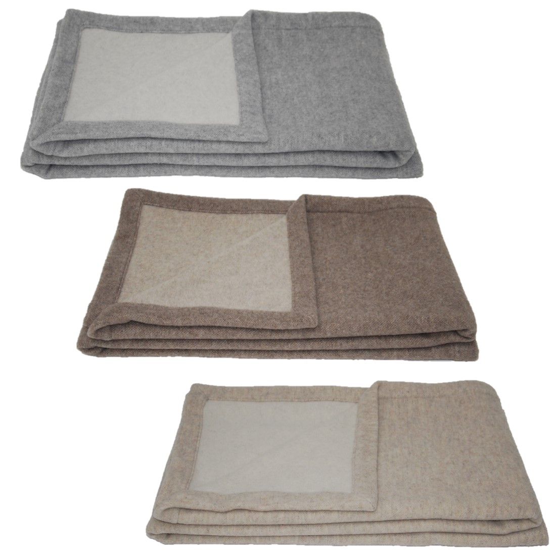 weiche und wohlig warme Lambswool Decke Diego von Steinbeck