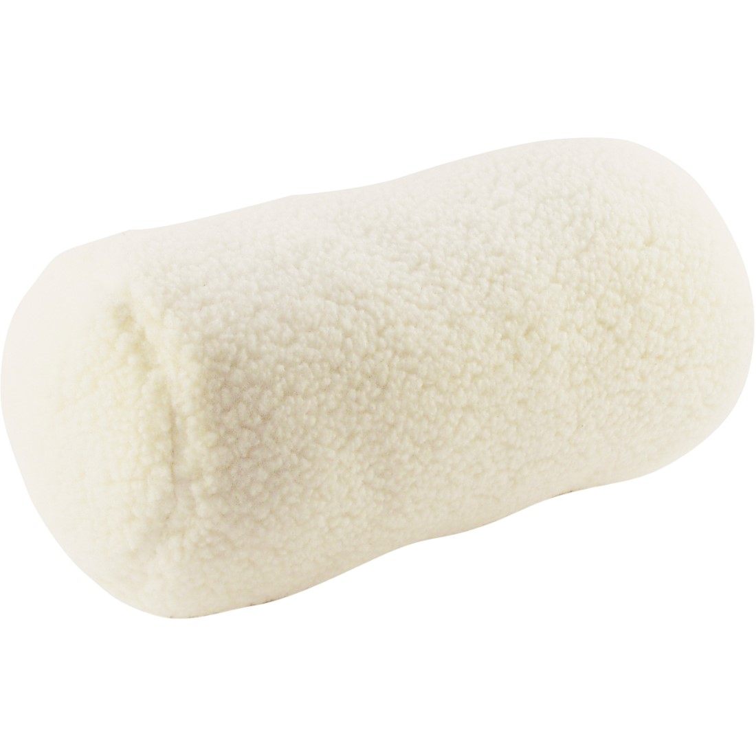 Nackenrolle aus naturfarbenem Wollflor von Saling