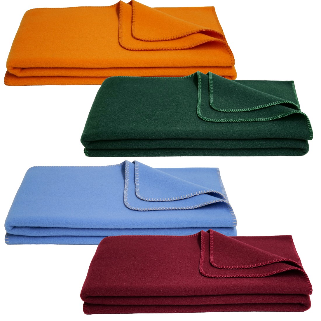 Lammwolle Wohndecke OEKOFLAIR