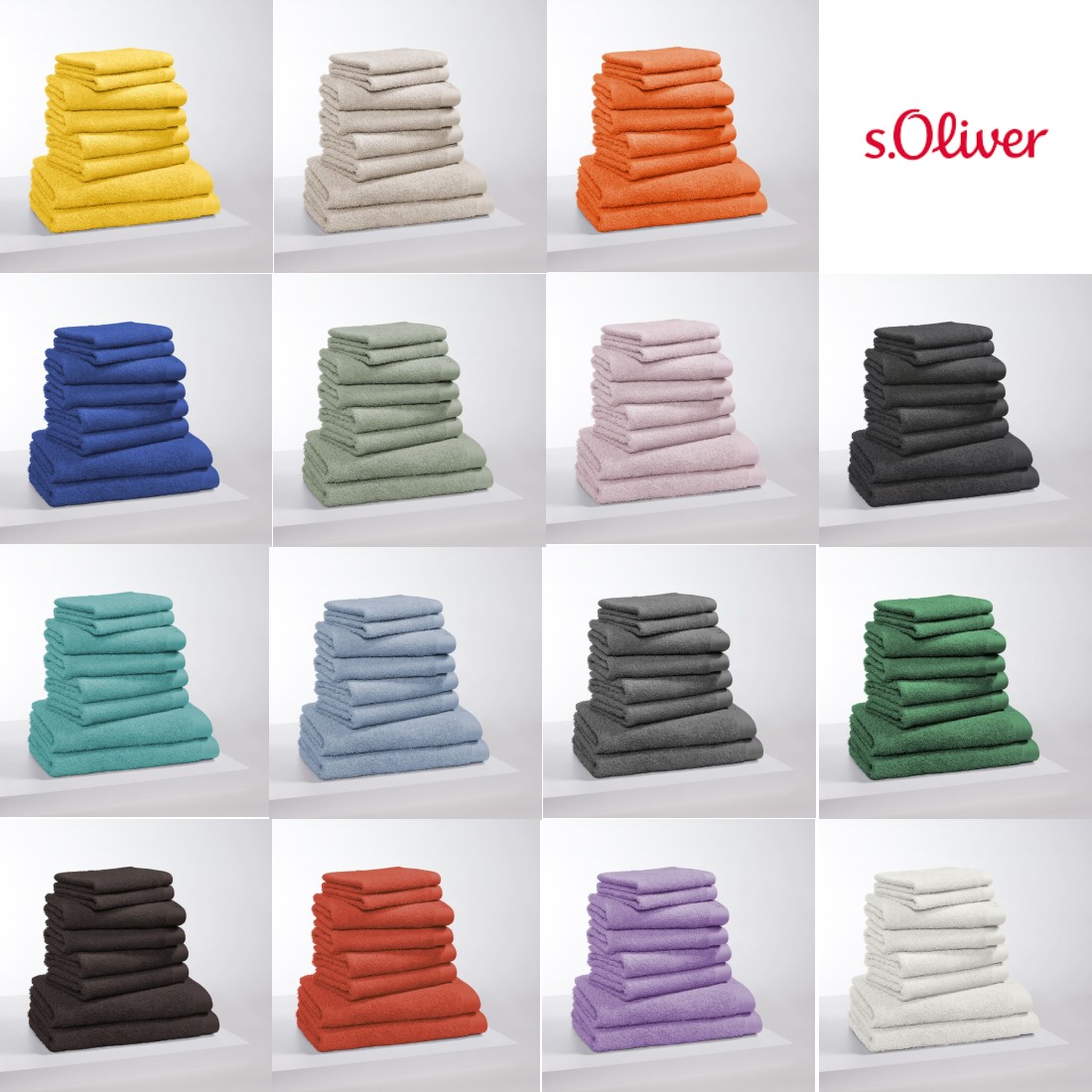 s.Oliver Frottier Set 8-teilig