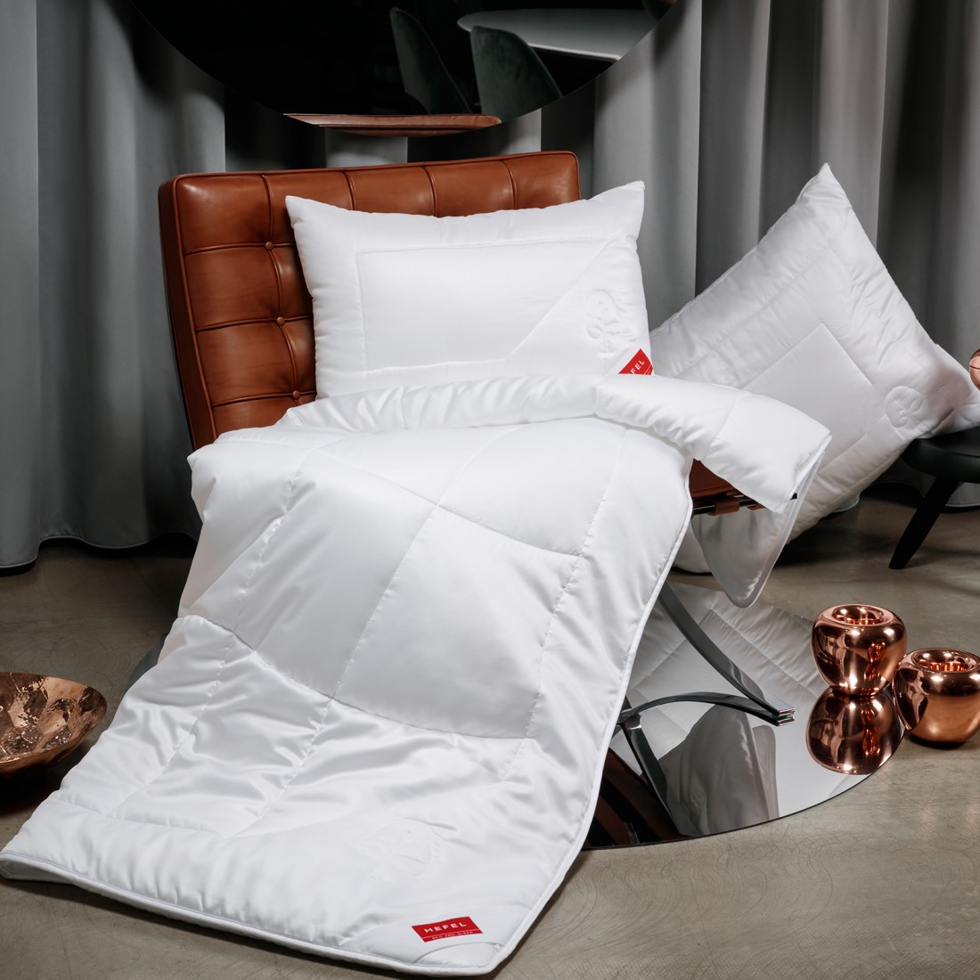 HEFEL KlimaControl Fair Bettdecke – Winterbettdecke mit FAIRTRADE Baumwolle und TENCEL™ Füllung