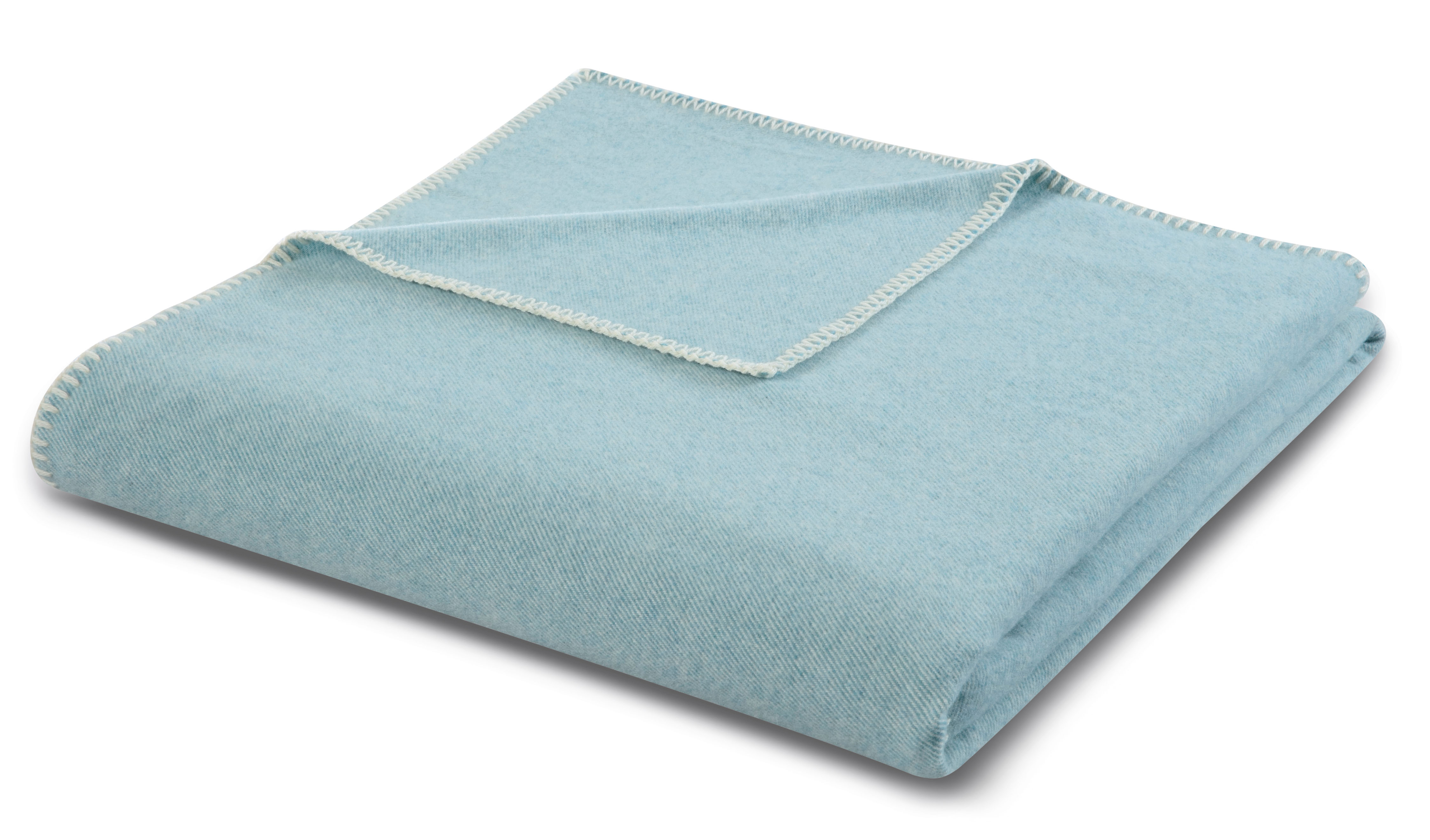 Wohndecke aus recycelter Wolle LIGHT WOOL von Biederlack