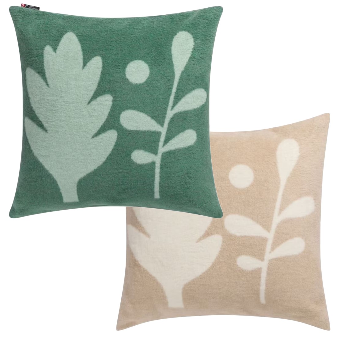 Savona Kissenhülle zwei verschiedene Farben mit folkloristischem Muster von David Fussenegger