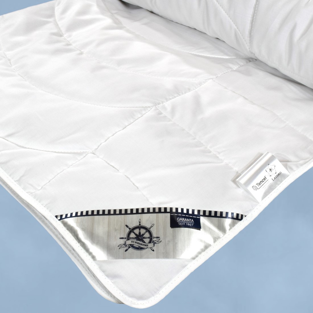 Leinen und Tencel Sommer Bettdecke extra leicht von Garanta