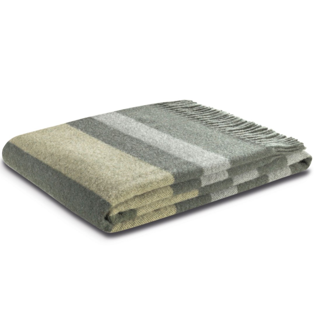 Biederlack Kaschmirplaid Charming Farbe moss