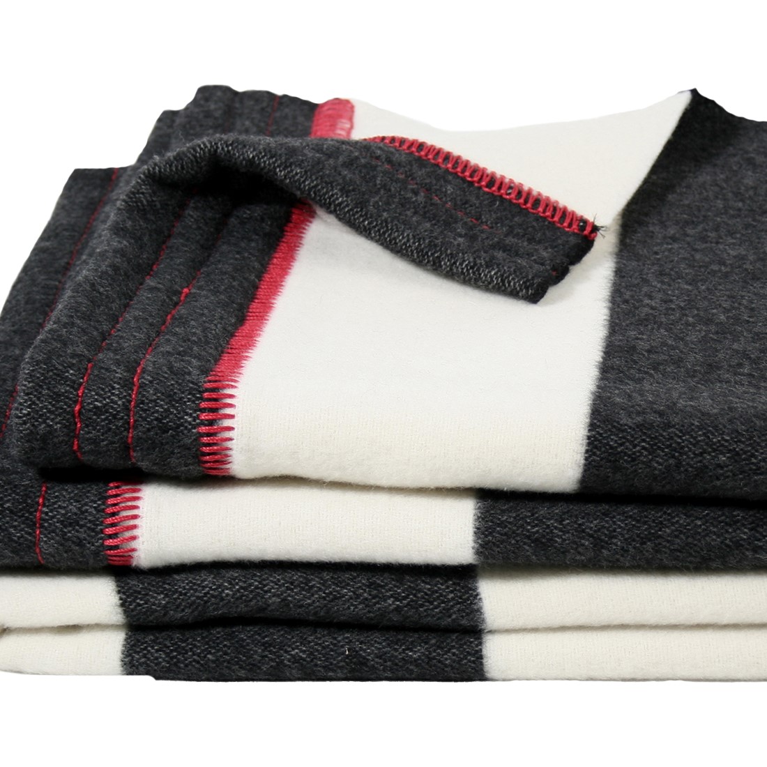 Schurwolldecke TRACE 150x200 cm