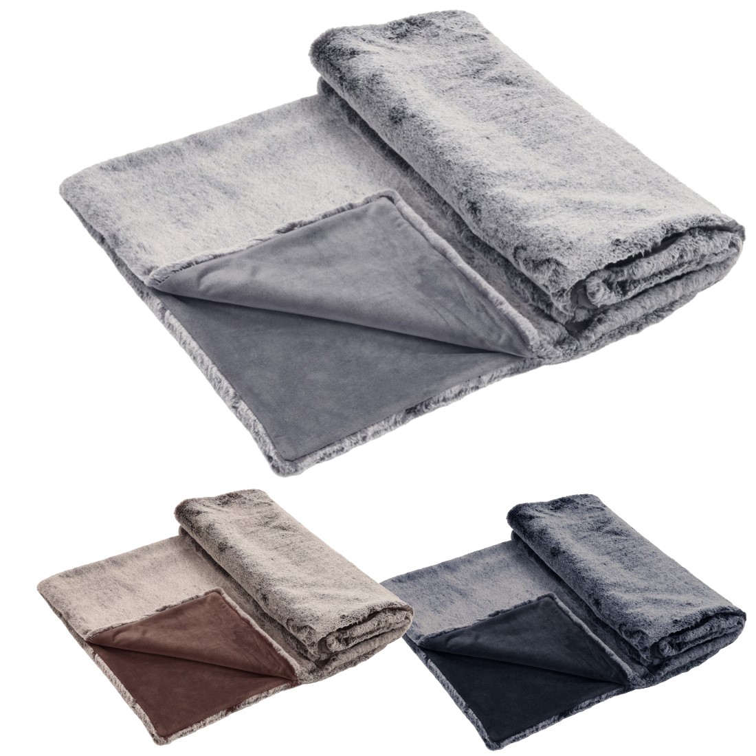 RESTPOSTEN Webpelzdecke KOALA von Eskimo