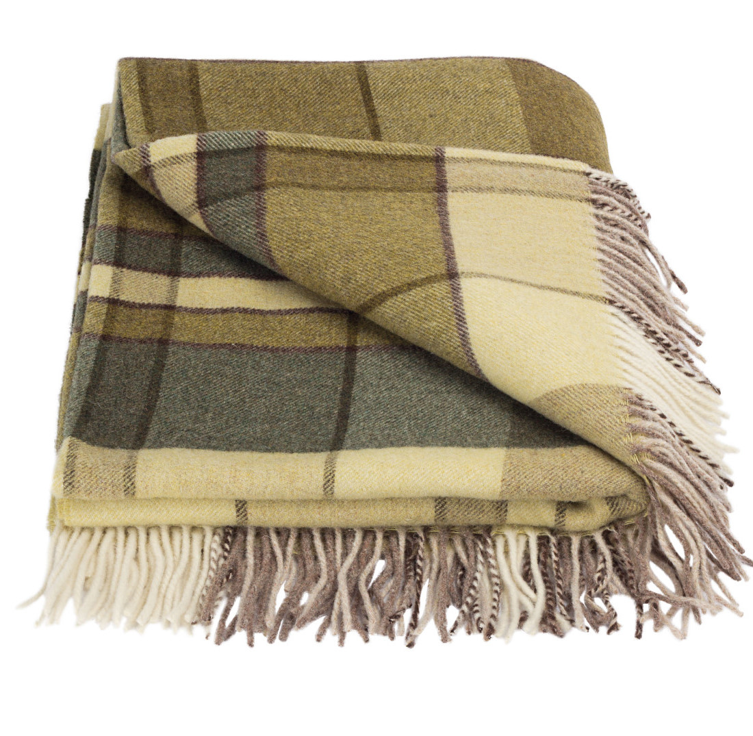 Lambswool Kniedecke Kent 95x130 cm