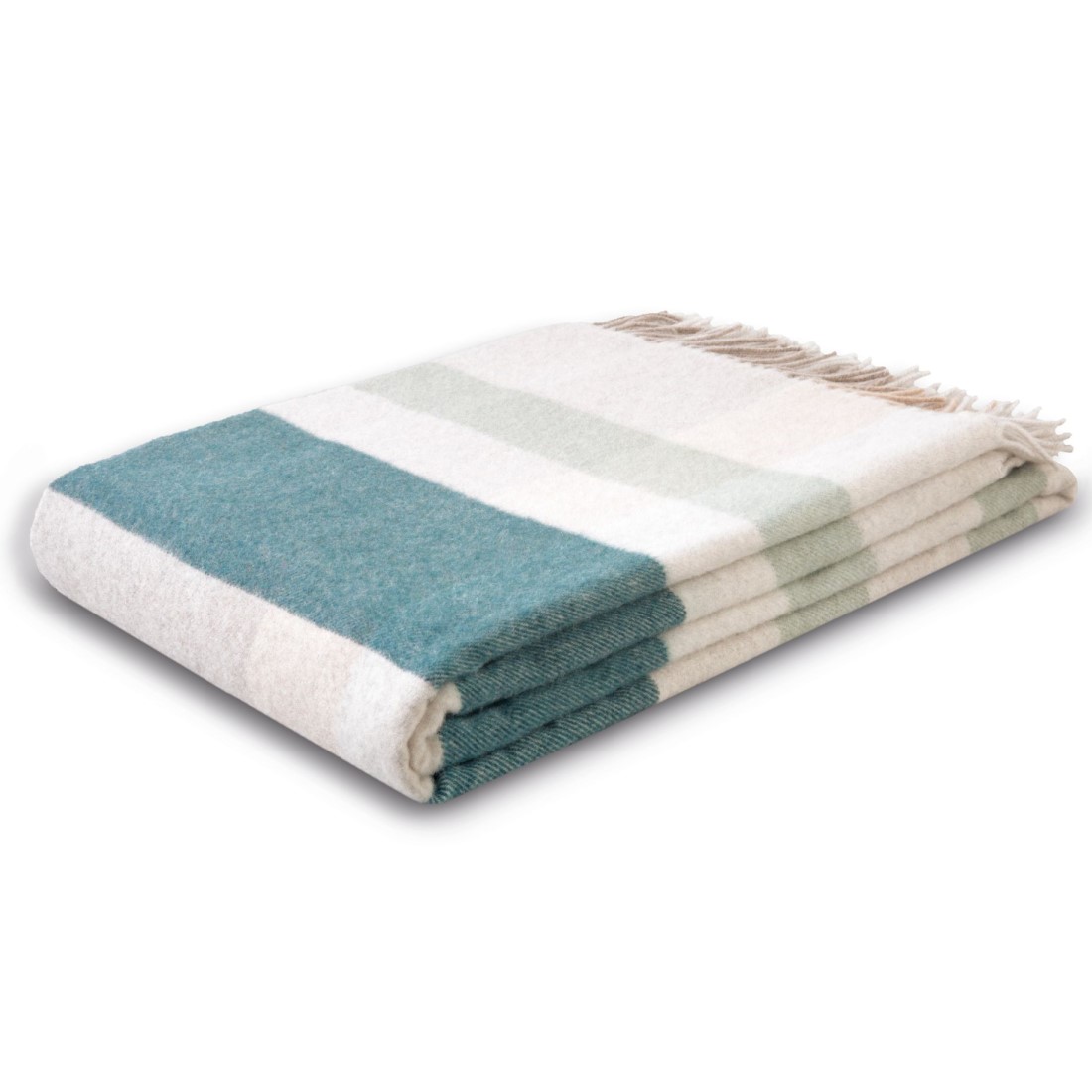 Biederlack Kaschmirplaid Charming Farbe teal