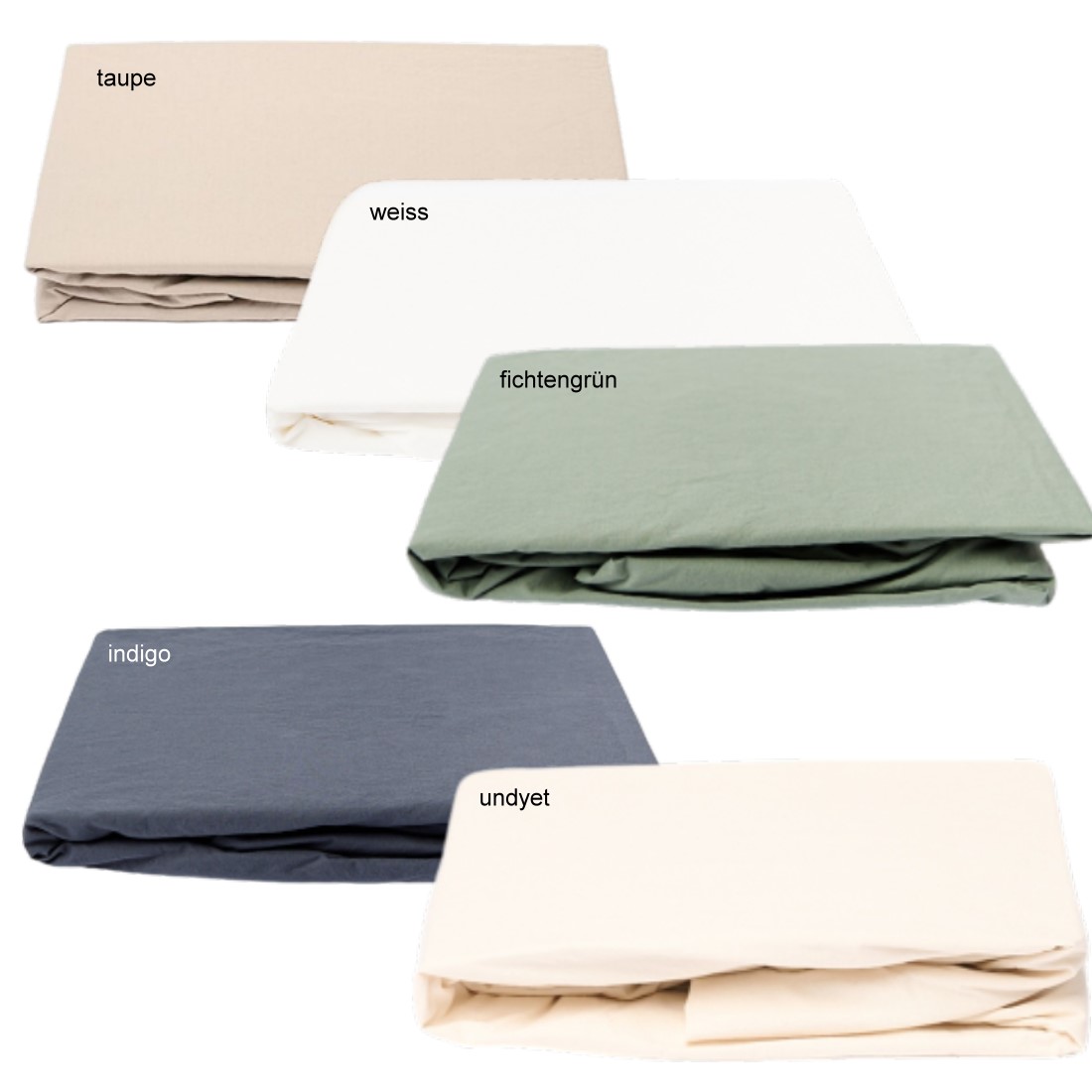 Lavie Fixleintuch Lakan aus Bio‑Baumwolle