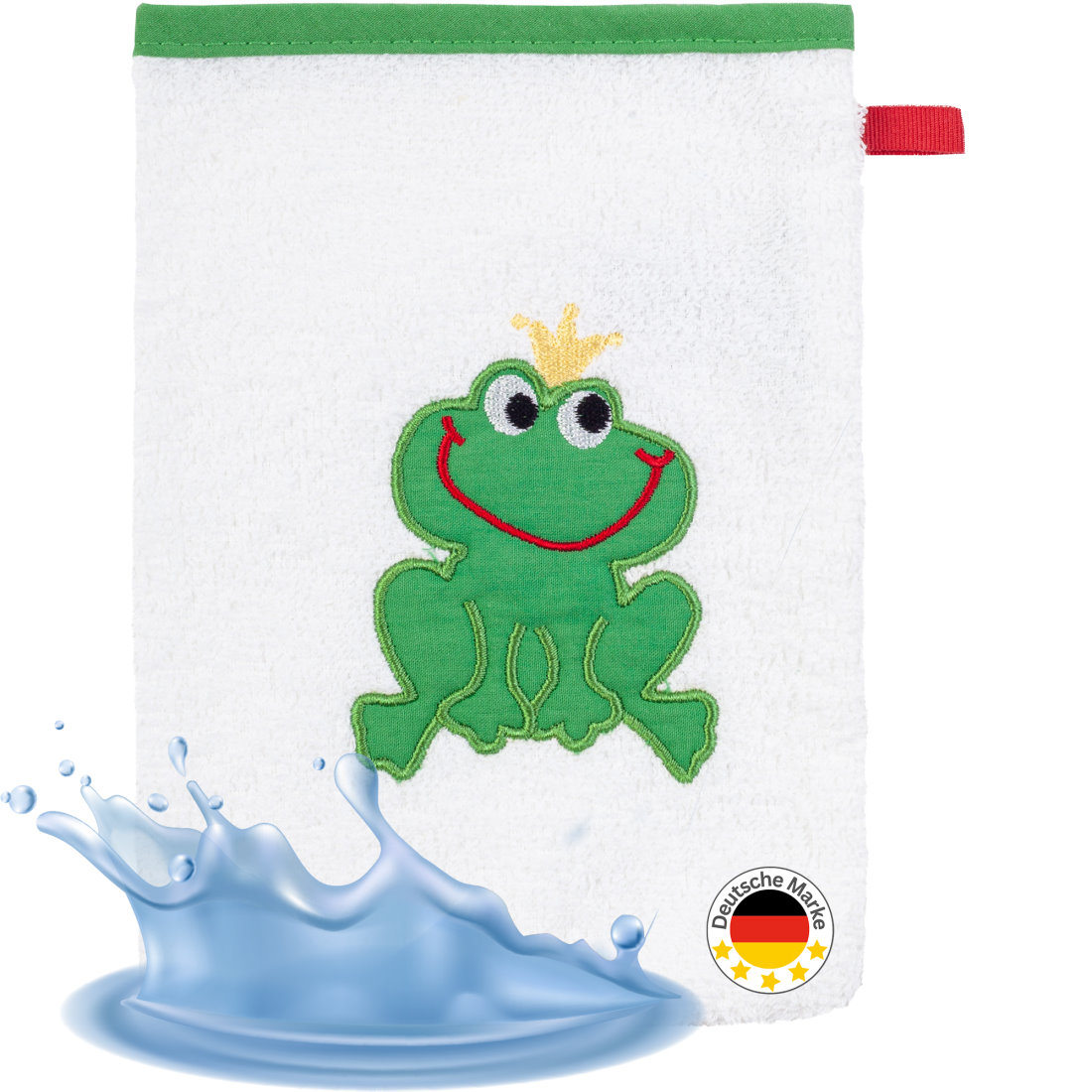 Baby Waschhandschuh Froschkönig von Smithy