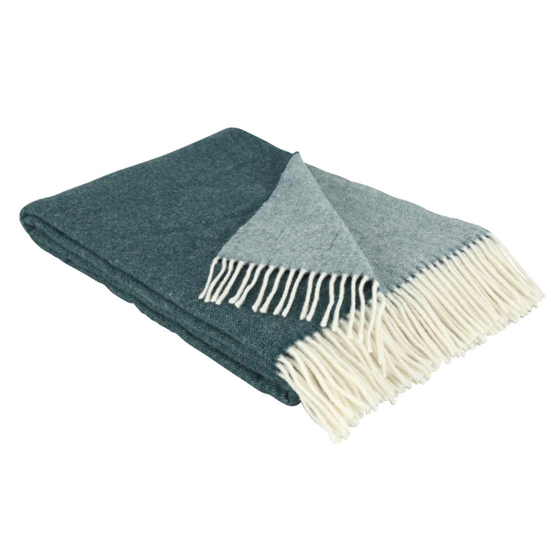 Eskimo VERONA Decke 130x200 cm – weich, leicht und stilvoll in petrol