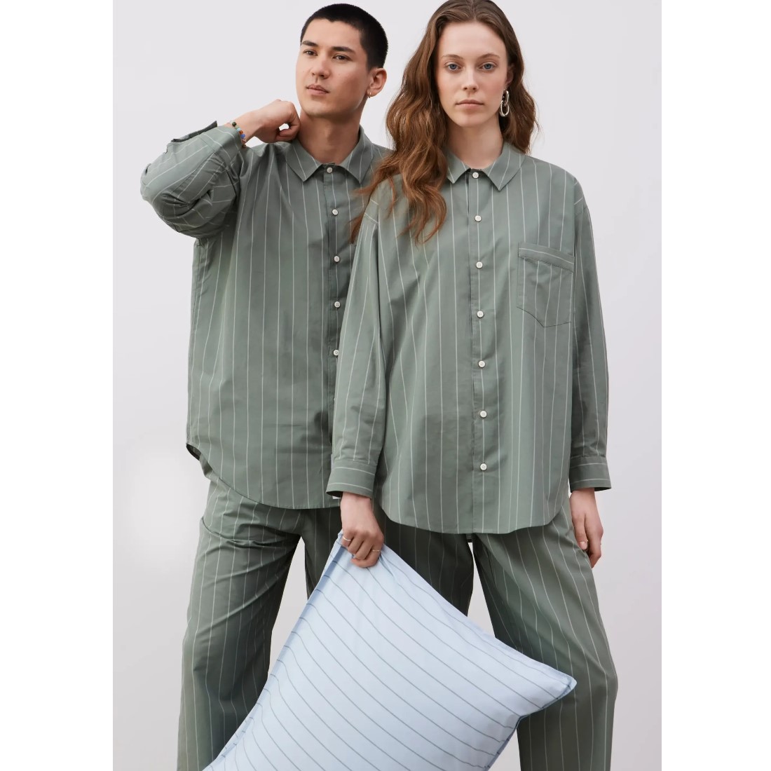 Lavie Yoko Shirt aus Bio‑Baumwolle – gestreift