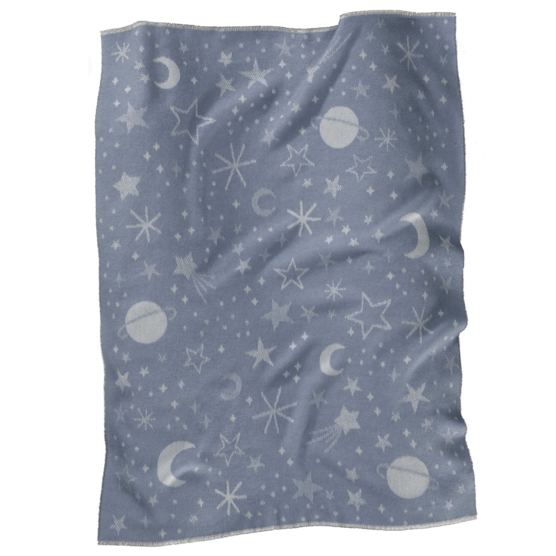 Biederlack Babydecke Universe Farbe blue