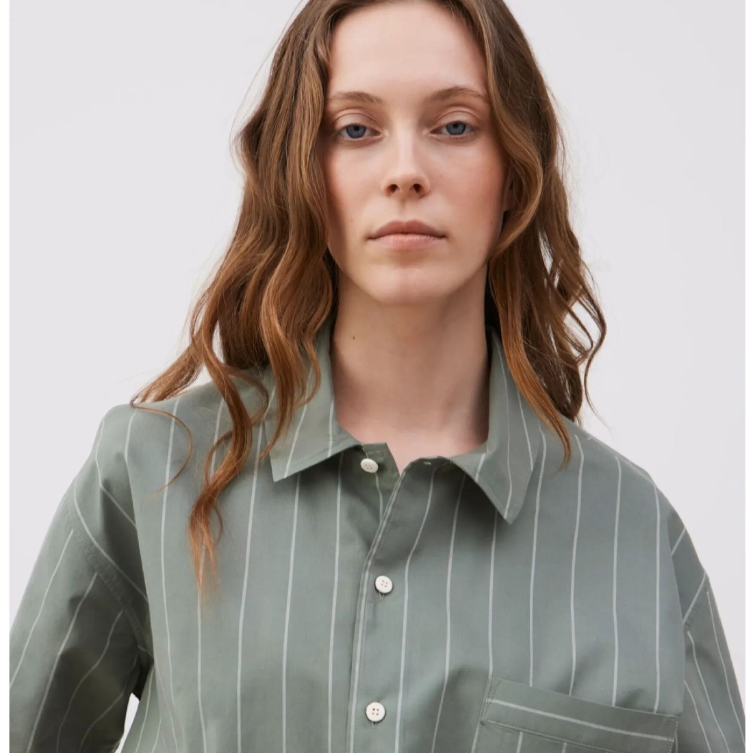 Lavie John Shirt aus Bio‑Baumwolle – gestreift