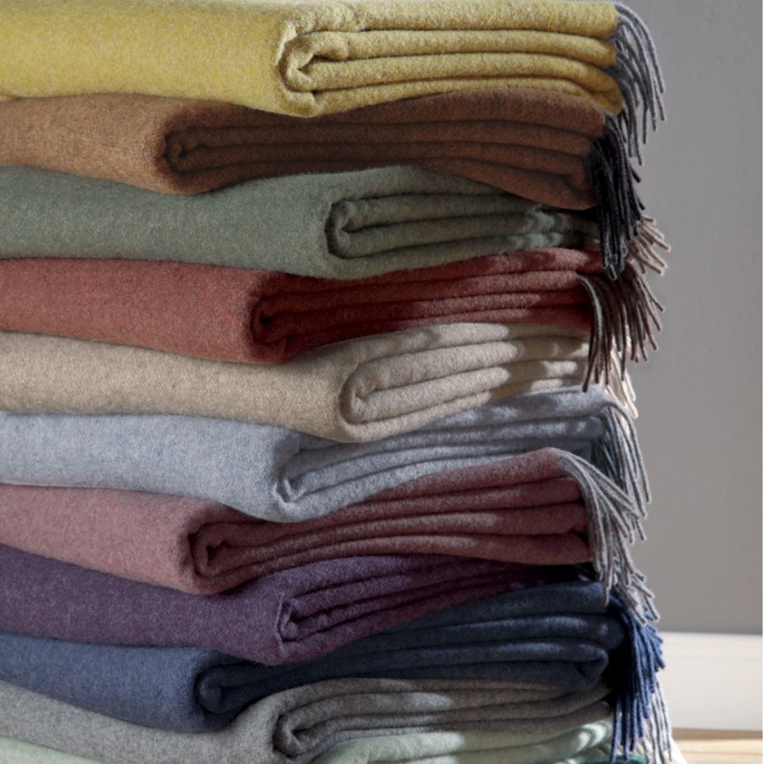 Biederlack Kaschmirdecke Doubleface-Look