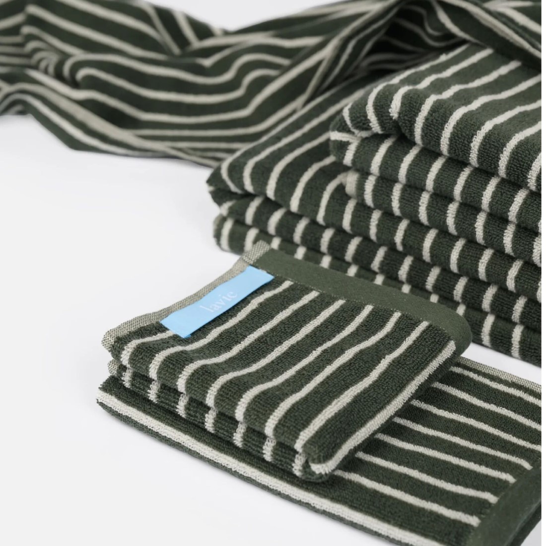 Lavie Frottierserie Tom aus Bio‑Baumwolle