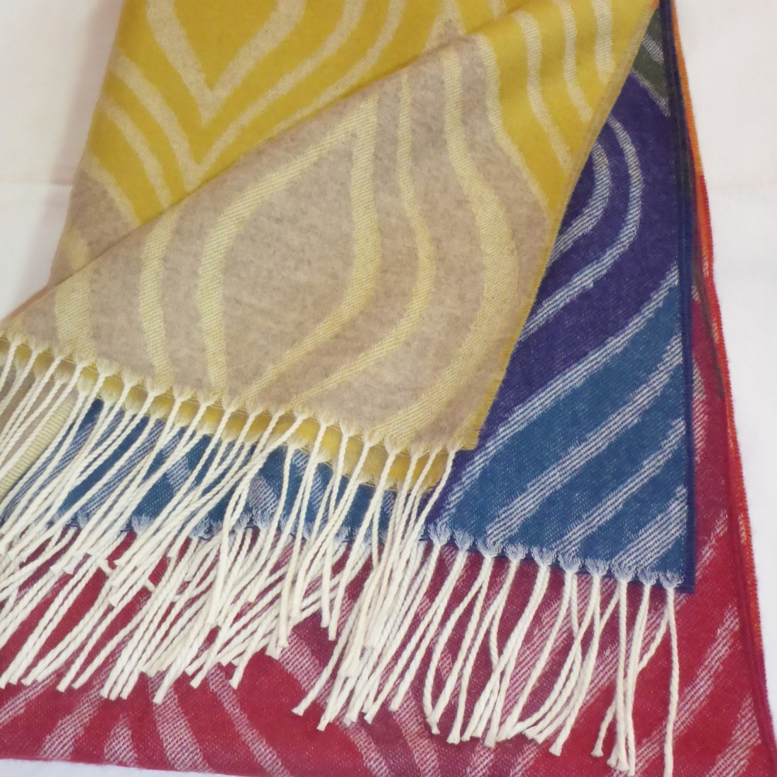 Merino Kaschmir Plaid Barcelona von Moschner