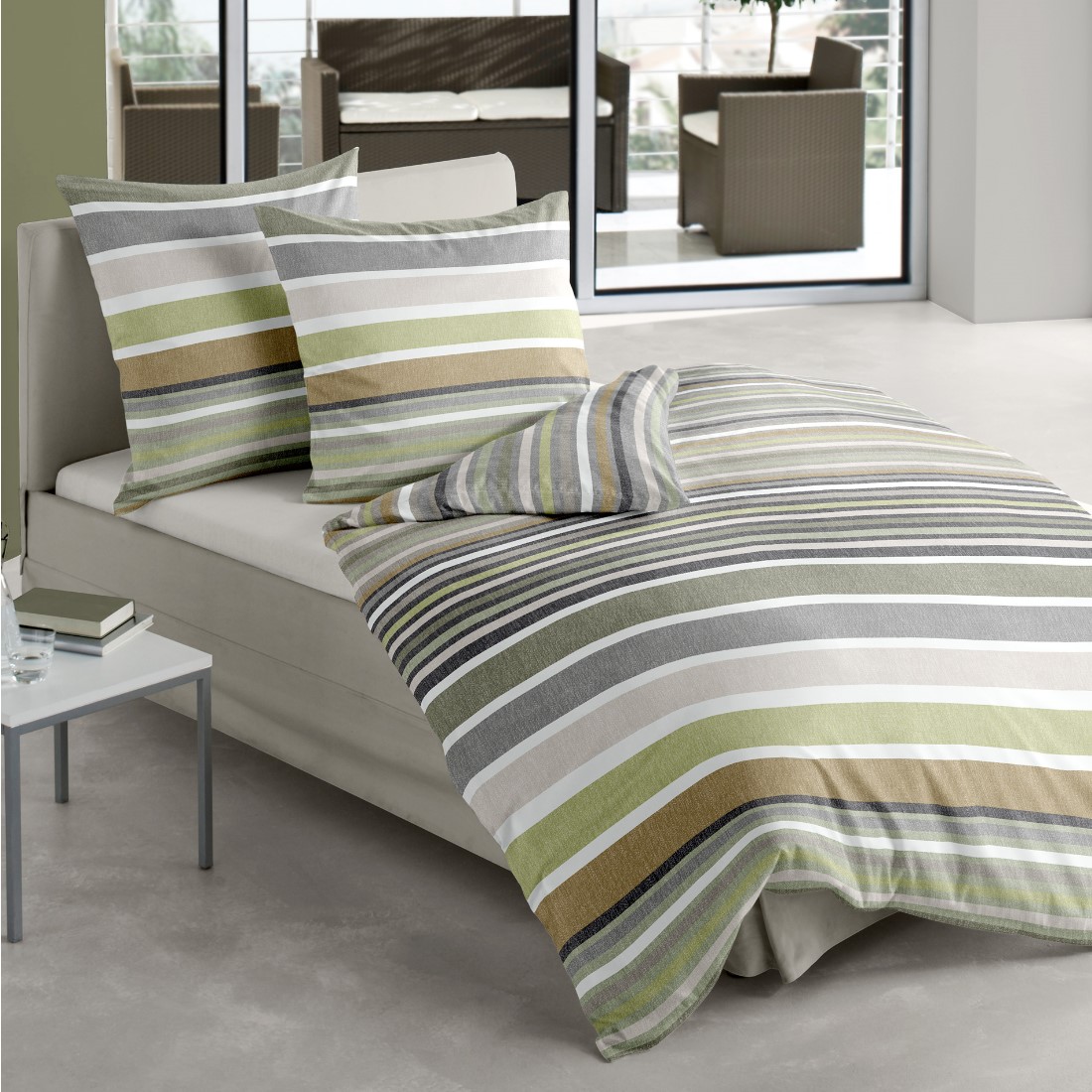 Bierbaum Renforcé Bettwäsche Set 4067