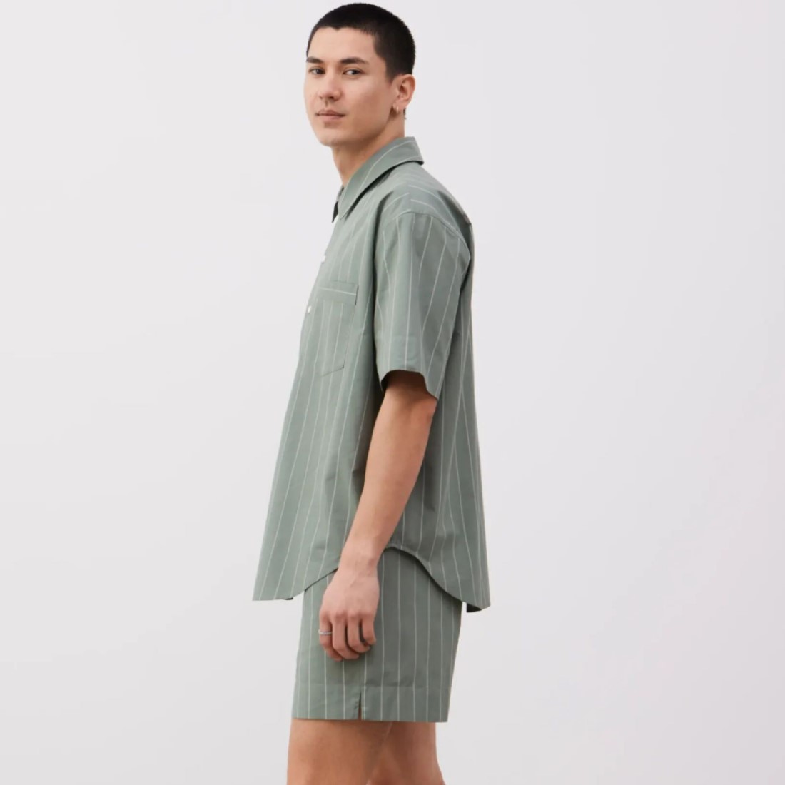 Lavie John Shirt aus Bio‑Baumwolle – gestreift