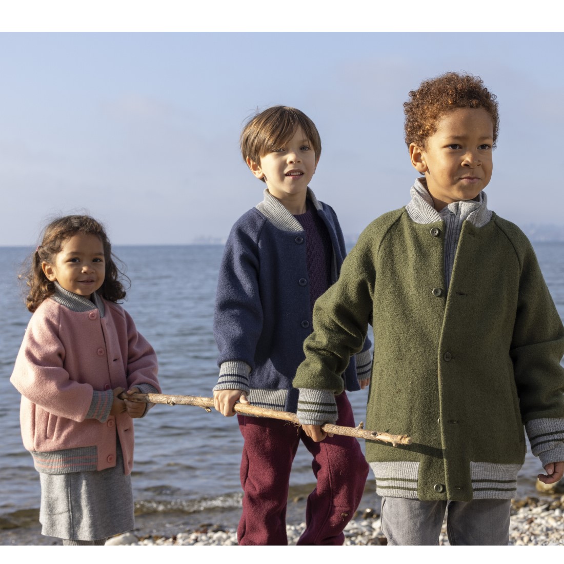 Disana Merino College-Jacke GOTS