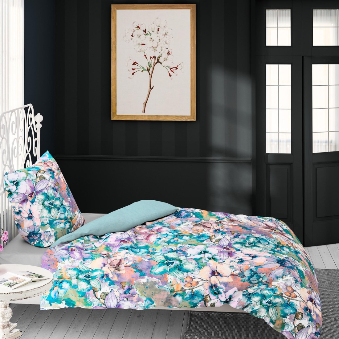 Bierbaum Mako Satin Bettwäsche Set 135x200