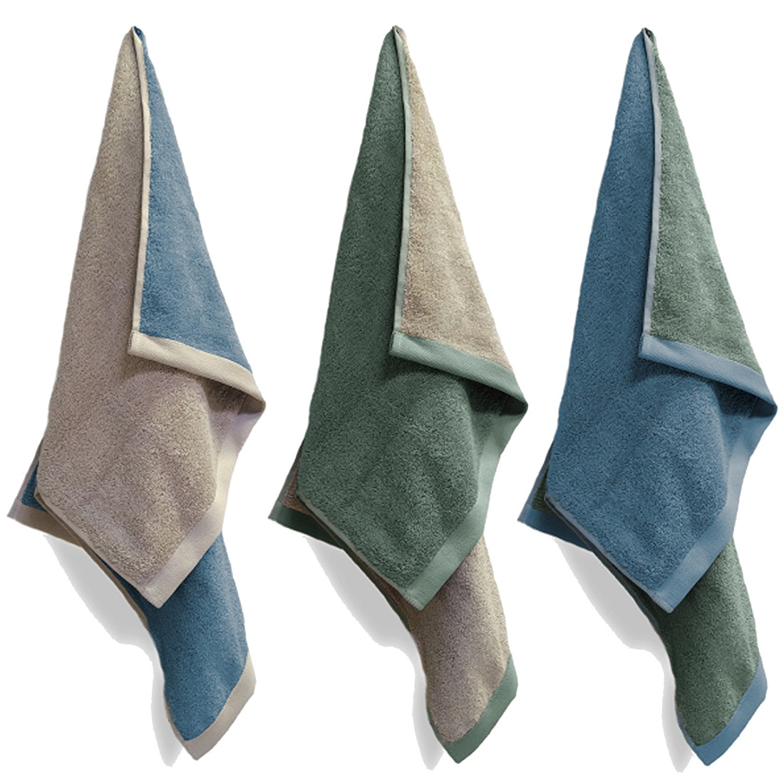 Bio Baumwolle Gästetuch Double Face von Framsohn